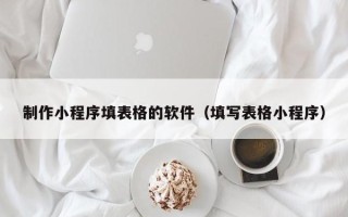 桓台制作小程序填表格的软件（填写表格小程序）
